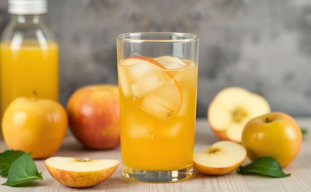 Apple juice benefits hydration but not enough