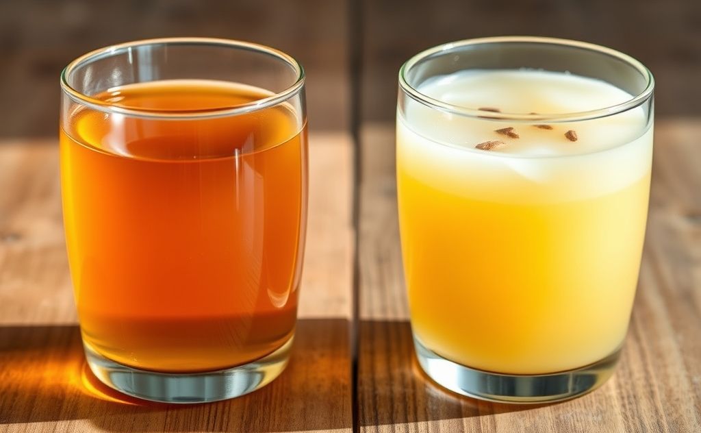 Apple juice comparison: concentrate vs. not concentrate