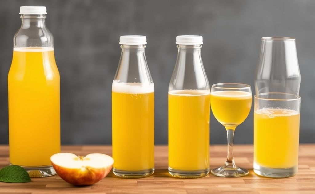 Apple juice effects on urination compared to others
