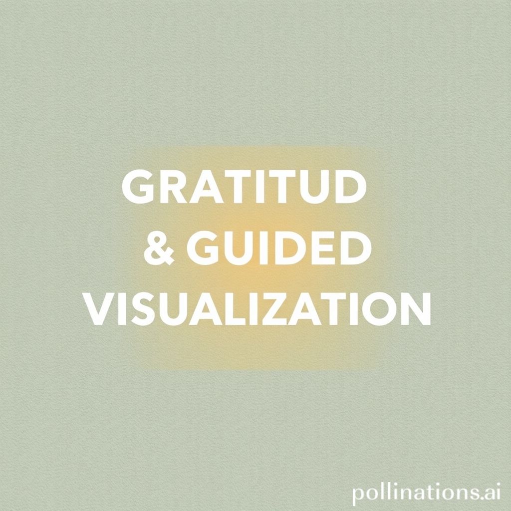 Applying Gratitude and Guided Visualization in Relationships