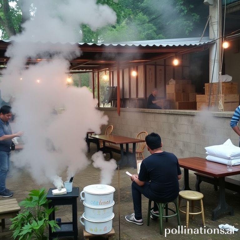 Area tunggu pelanggan rapi