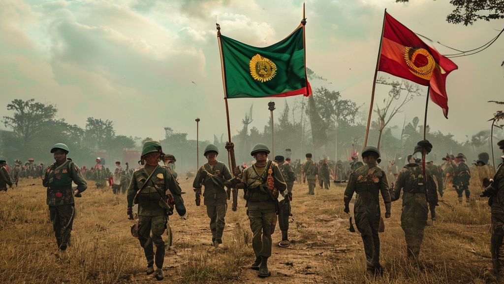 Army conducts flag march in Assam’s Kokrajhar, peace meeting held