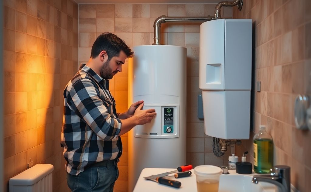 Arreglar el calentador de agua en casa