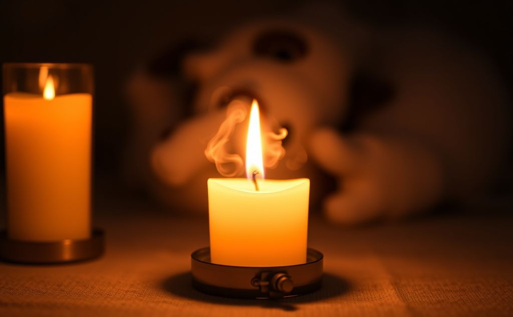 Assess candle risks for carbon monoxide exposure.