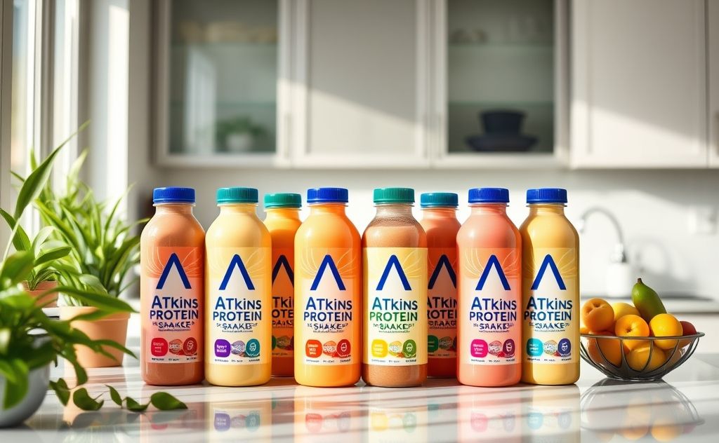 Atkins protein shakes for daily nutrition balance