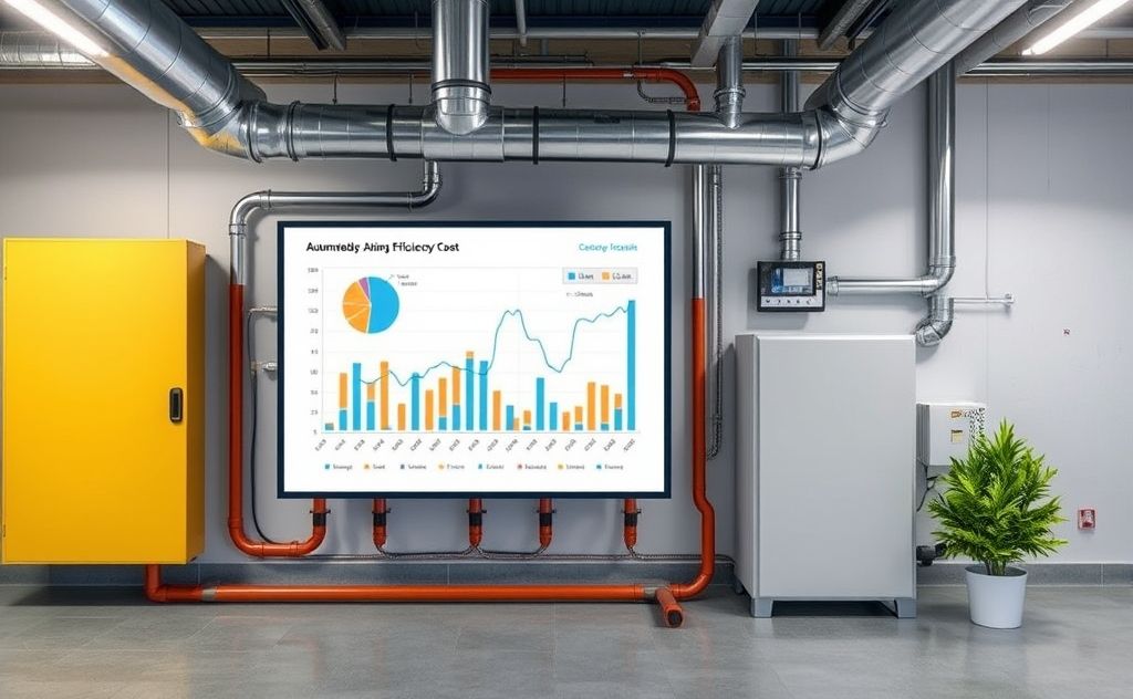 Automated HVAC cost analysis and efficiency insights