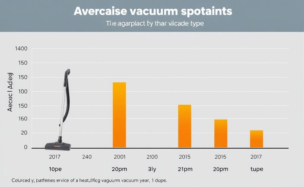 Average vacuum lifespan by type and usage