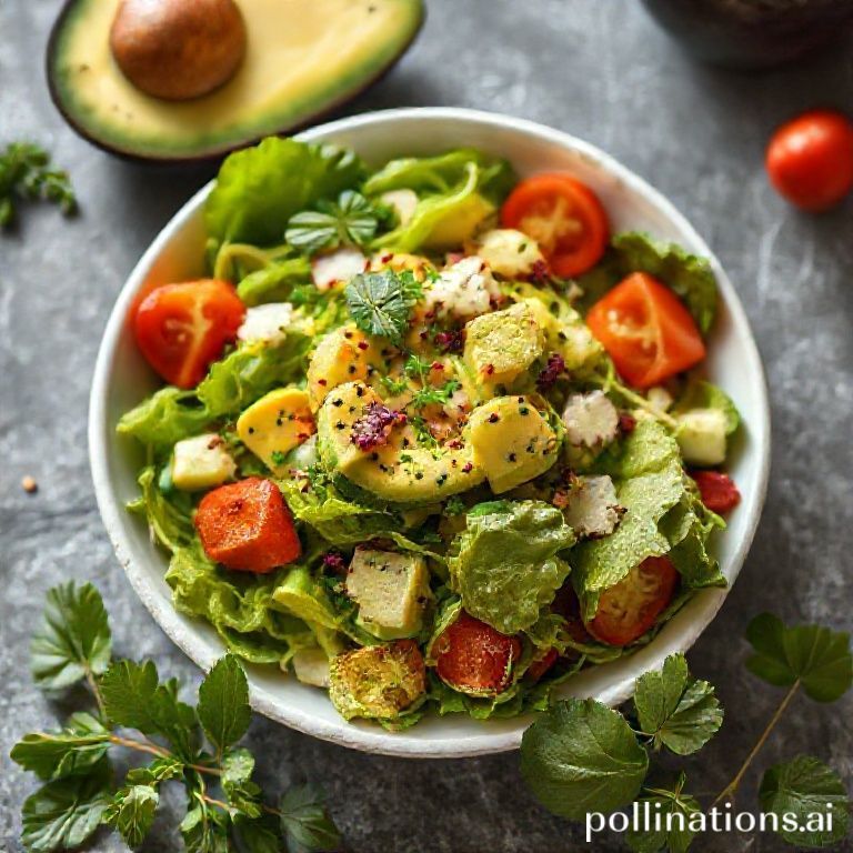 아보카도 샐러드 간단하게