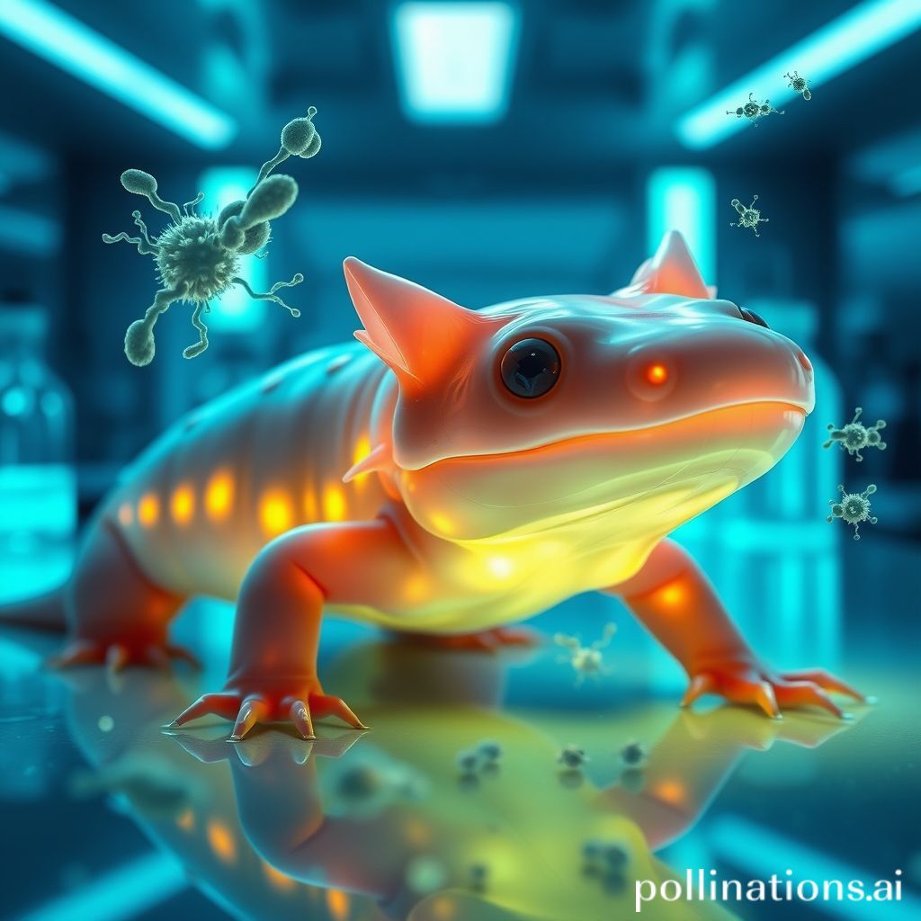 Axolotl skin mucus as a potential weapon against multi-resistant bacteria and cancer