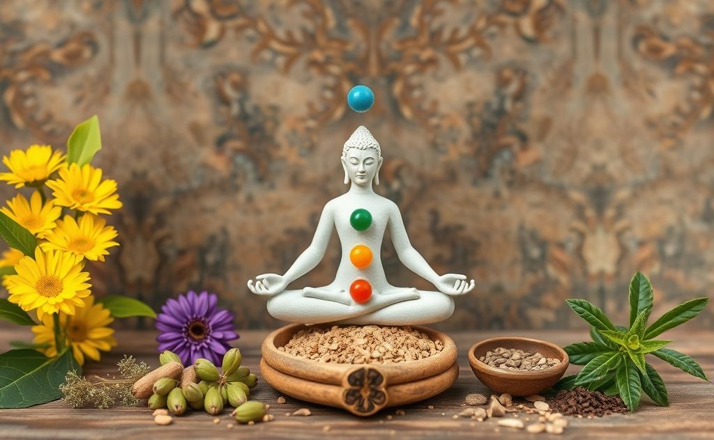 Ayurvedic herbs for balanced chakras