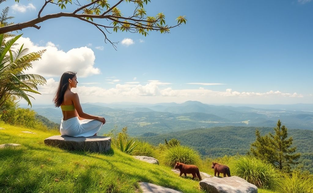Ayurvedic lifestyle harmony with nature and balance