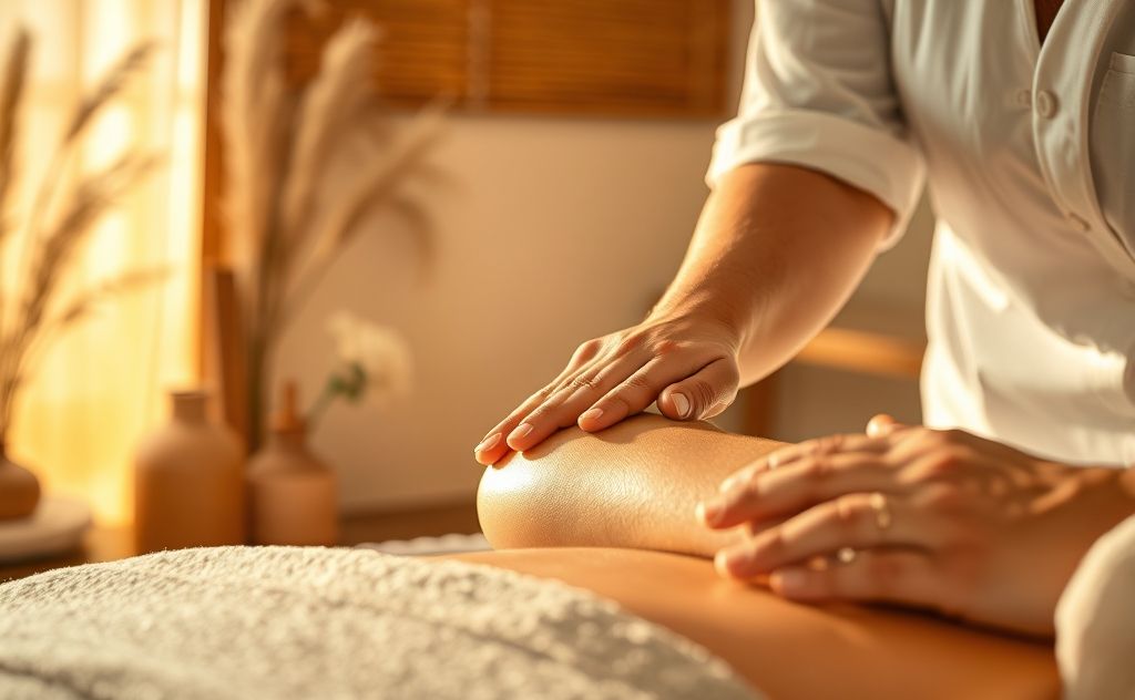 Ayurvedic oil application for healing benefits