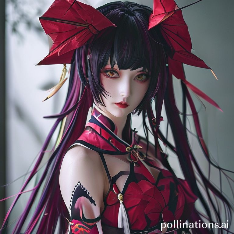 全网首发！越南混血coser azami神仙还原《甘露寺蜜梨XO》高清图集