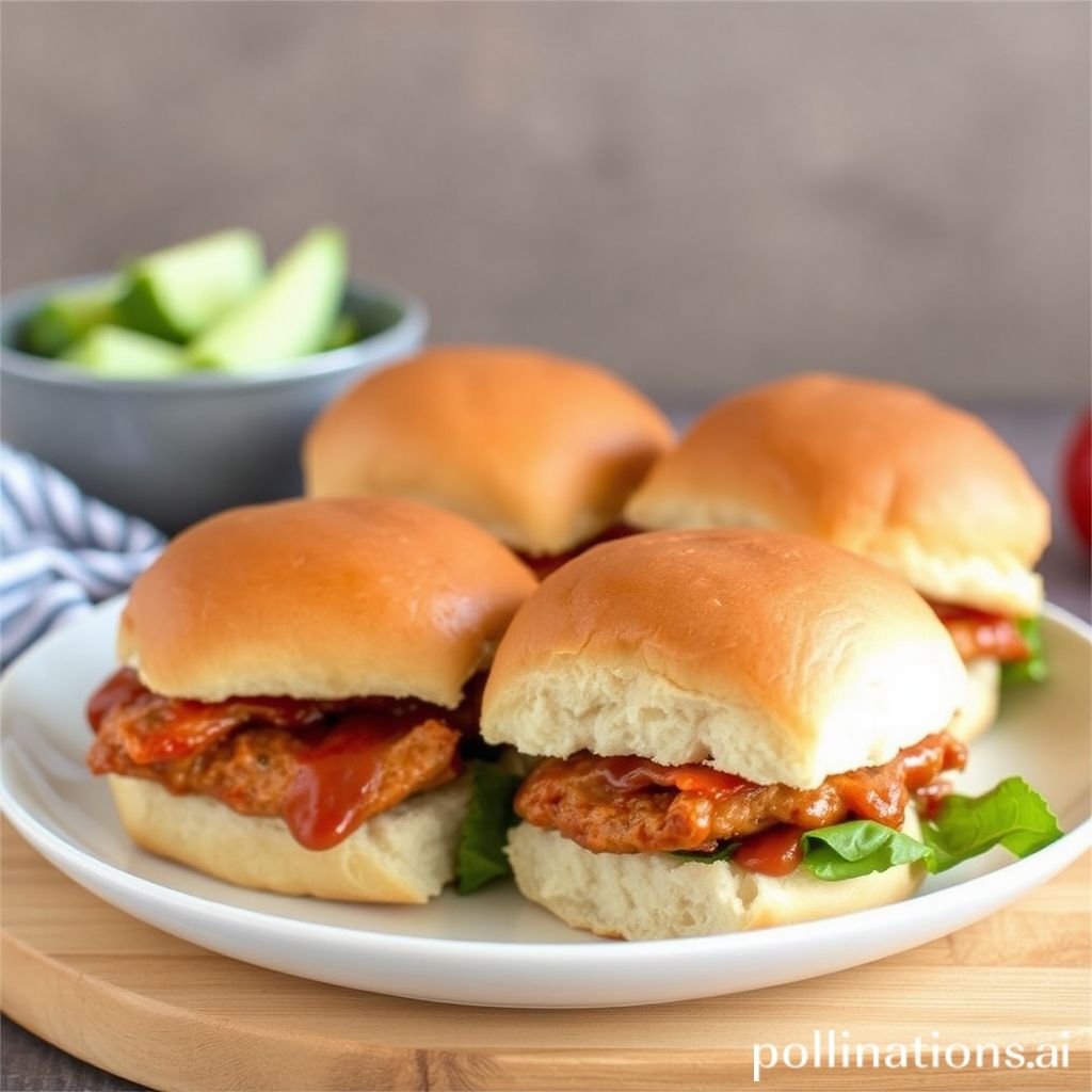 BBQ Chicken Sliders