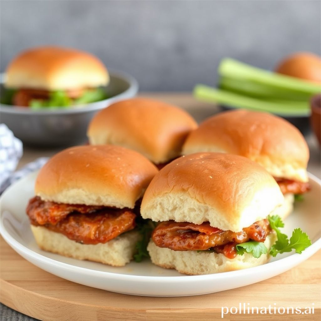 BBQ Chicken Sliders