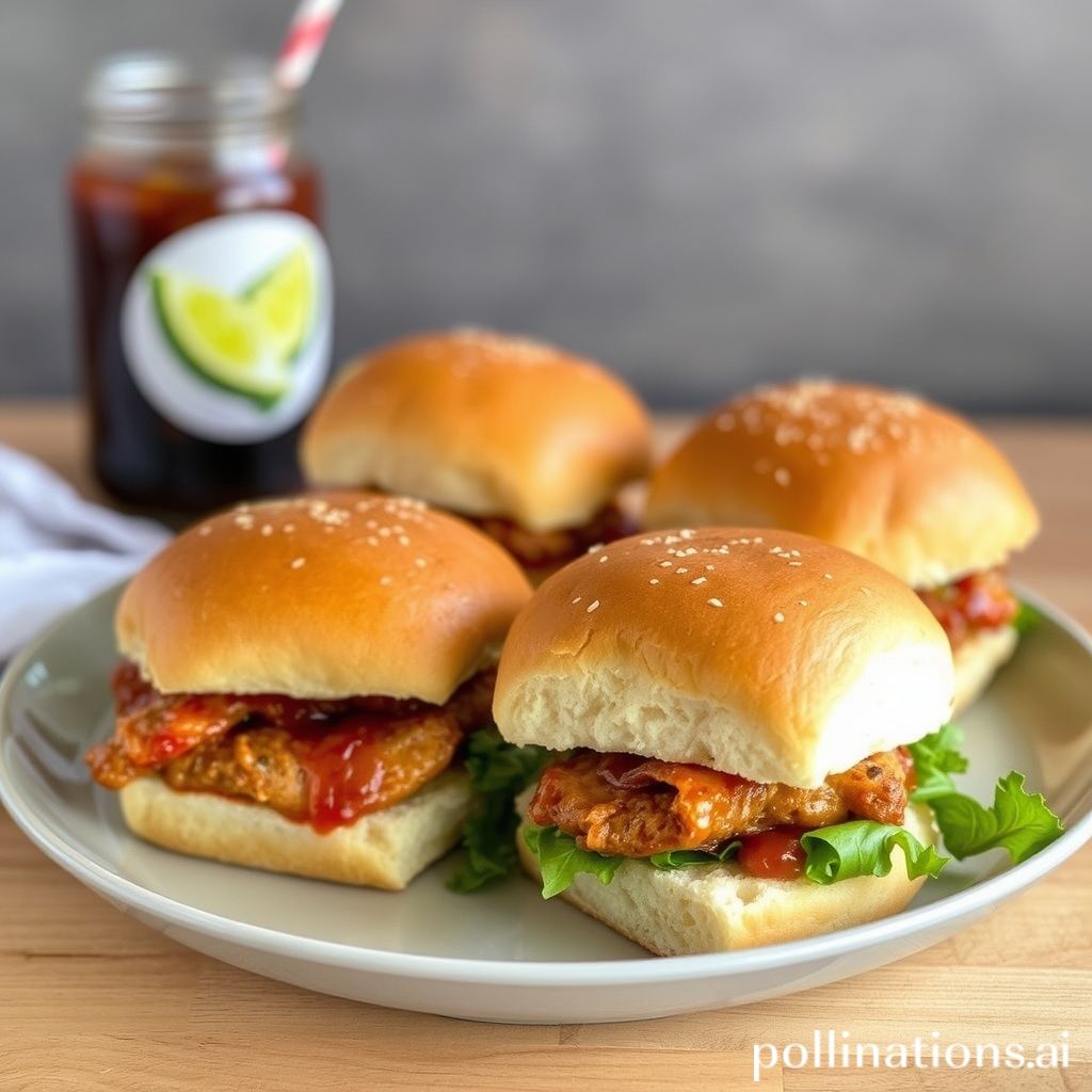 Delicious BBQ Chicken Sliders