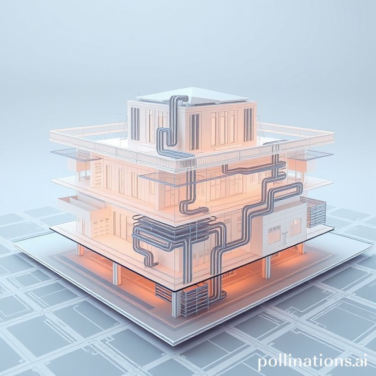Koordinasi BIM arsitektur-struktur-MEP