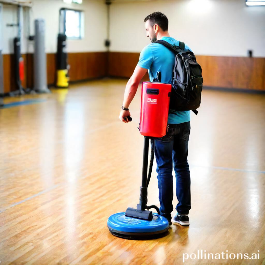 Efficient and Comfortable Backpack Vacuums for Rubber Gym Floors