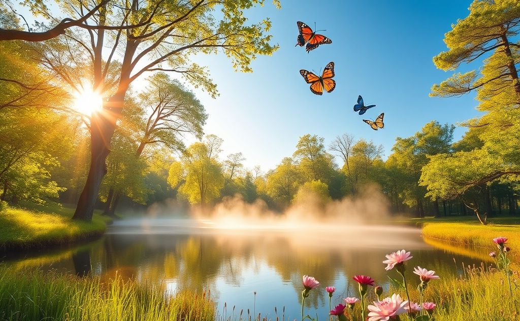Balance of energy and inner harmony in nature