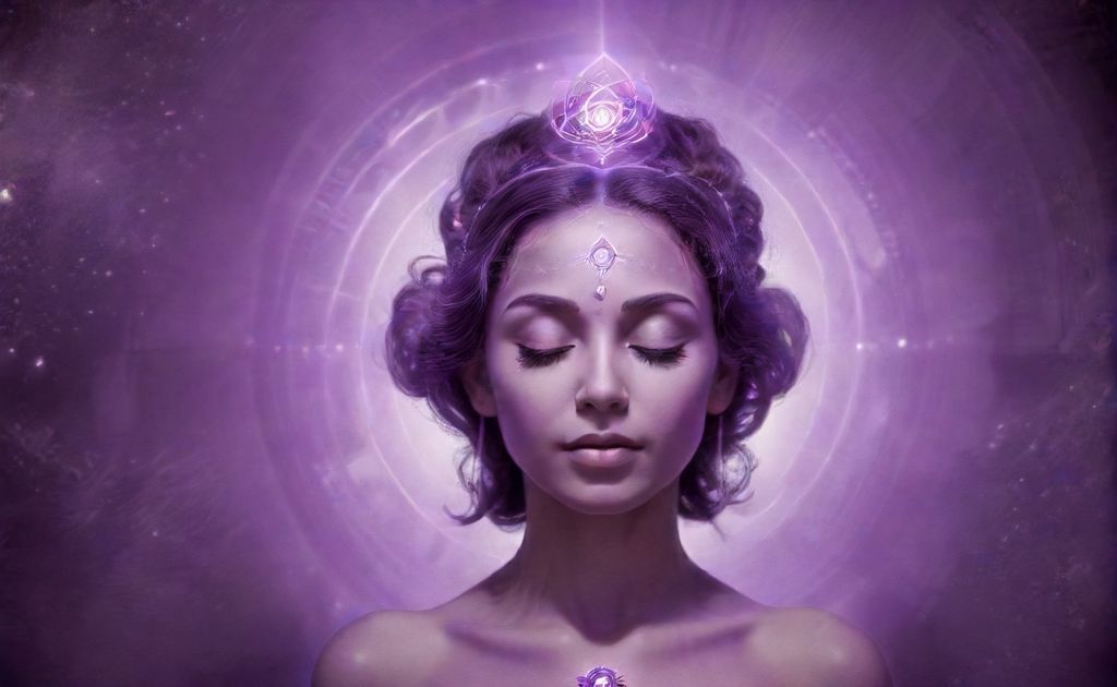 Balance your crown chakra for spiritual harmony