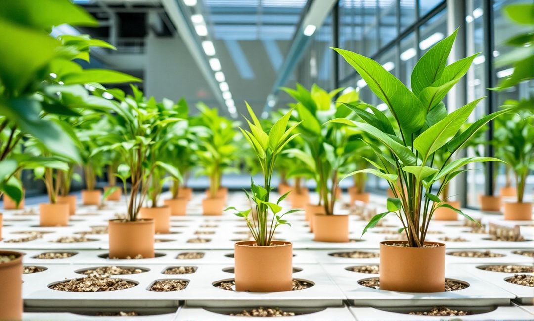 Balancing Temperature Variations in Indoor Plant Environments