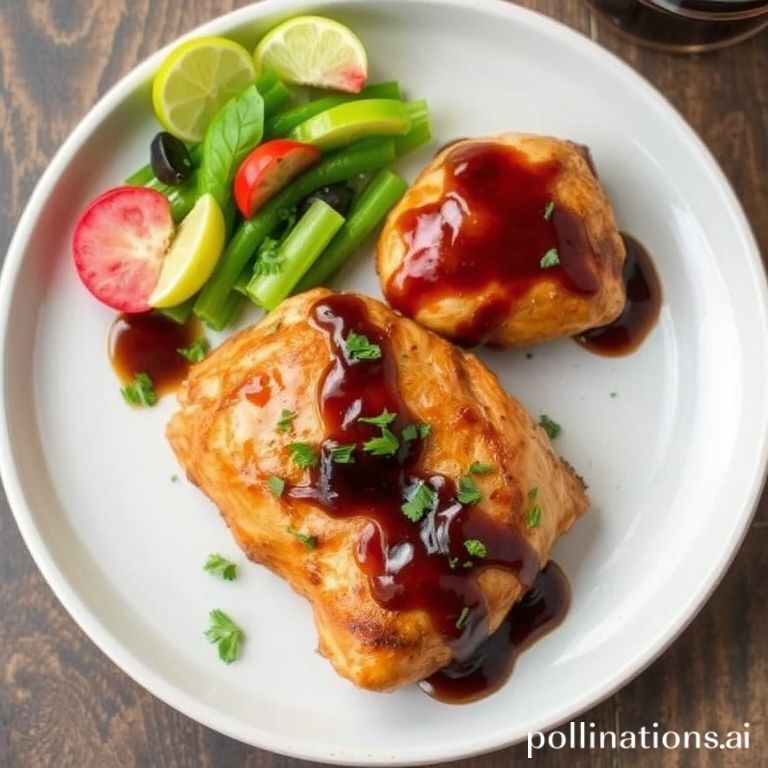 Balsamic Glazed Chicken with Roasted Vegetables
