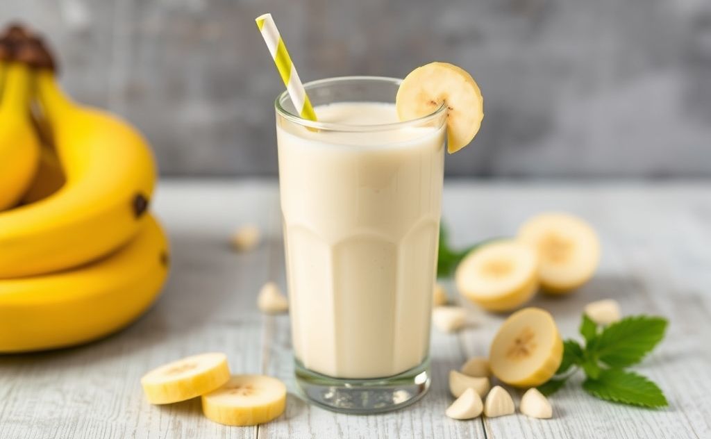 Banana milkshake benefits for health and wellness