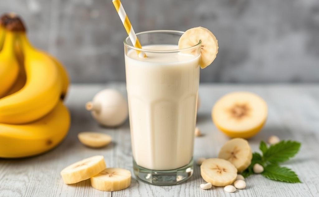 Banana milkshake for healthy weight loss benefits