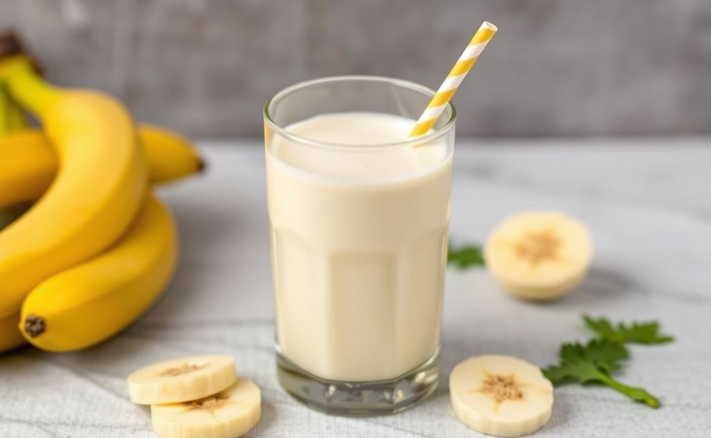 Banana milkshake recipe safe for babies