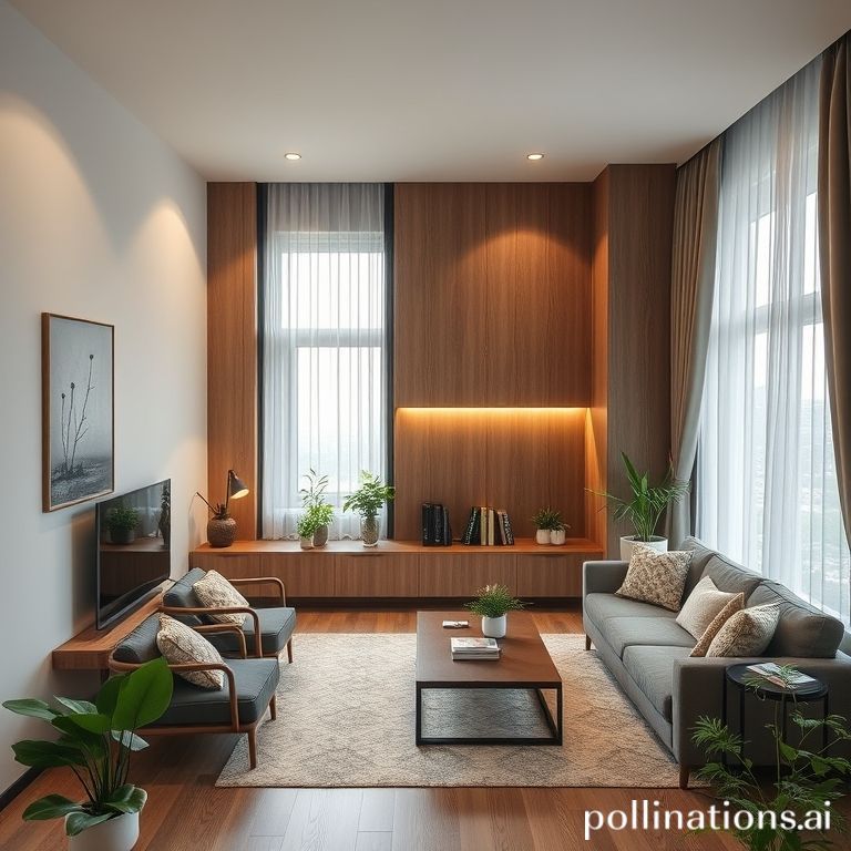 Bangunan kost minimalis di Bandung dengan koridor rapi