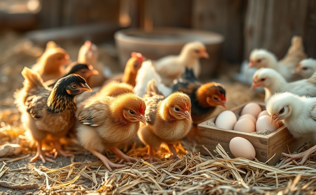 Bantam chickens begin laying eggs at 5 months