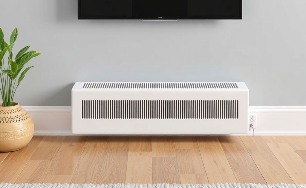 Baseboard heater for optimal temperature control