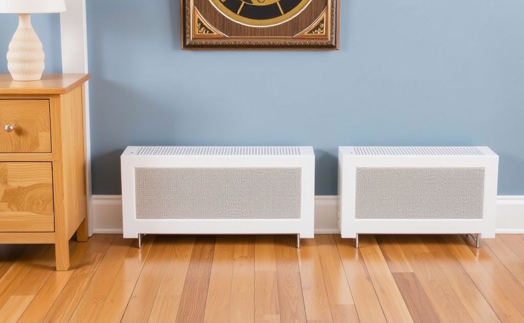 Baseboard heaters enhancing energy efficiency in homes