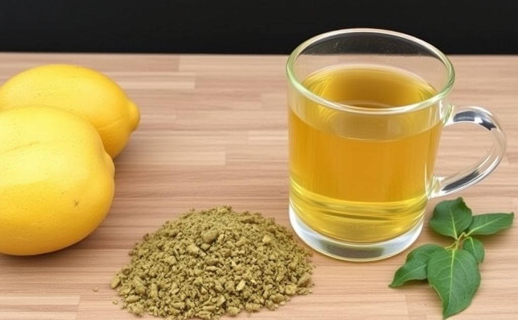 Basic Kratom Tea Recipe with Crushed Leaf