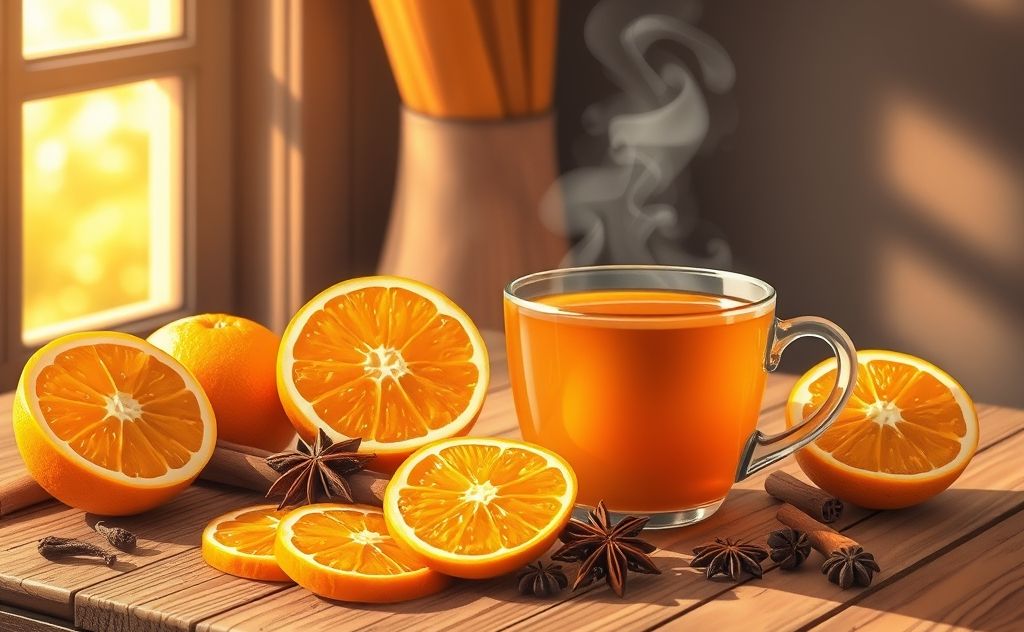 Benefits of Orange Spice Tea for health and wellness