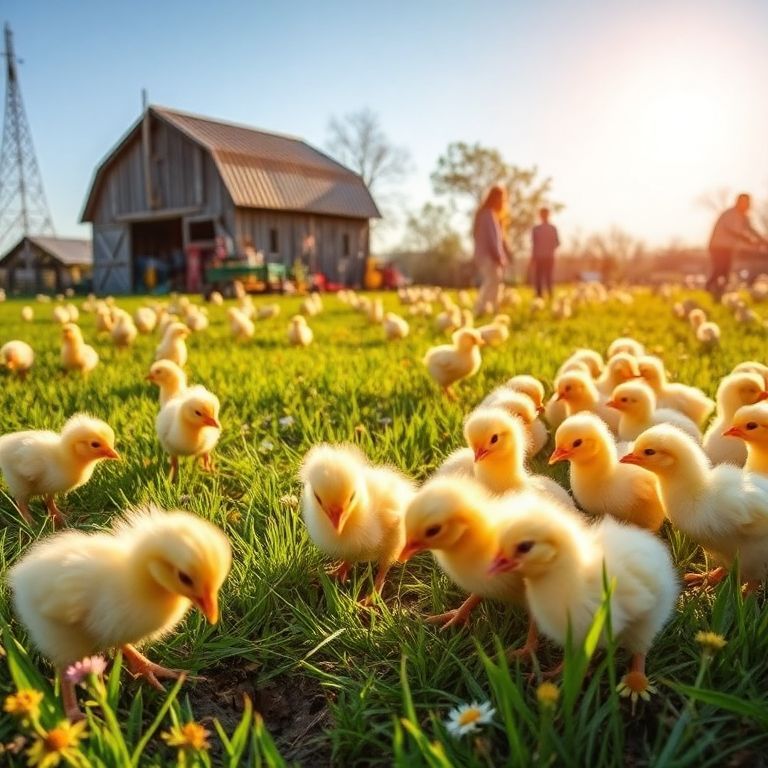 Seasonal benefits of buying baby chickens