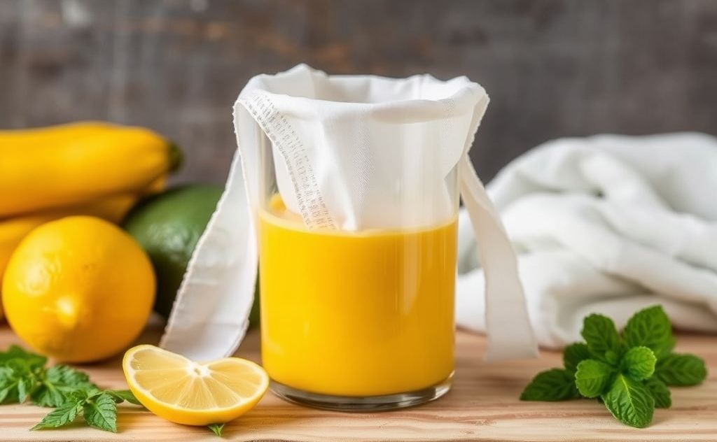 Benefits of cheesecloth juicing method