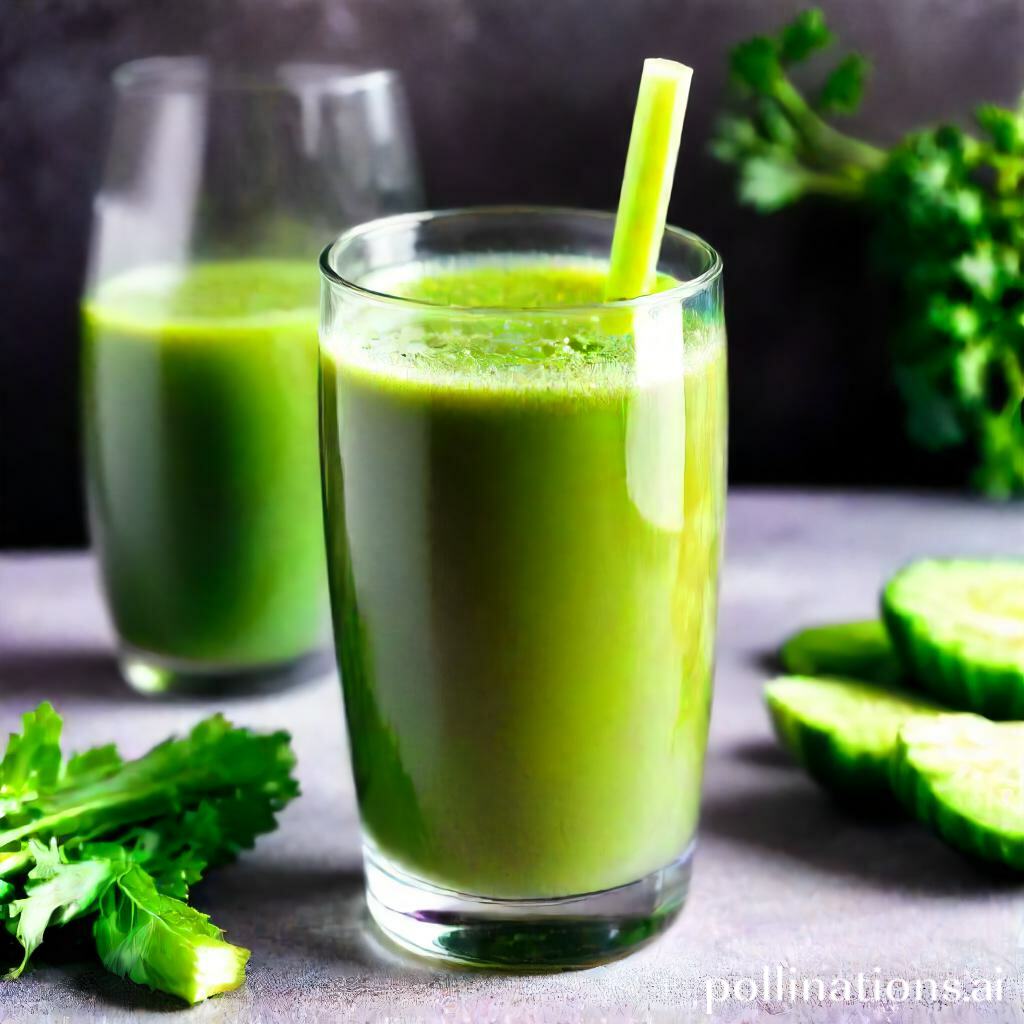 Health Benefits of Celery Juice for Pregnant Women