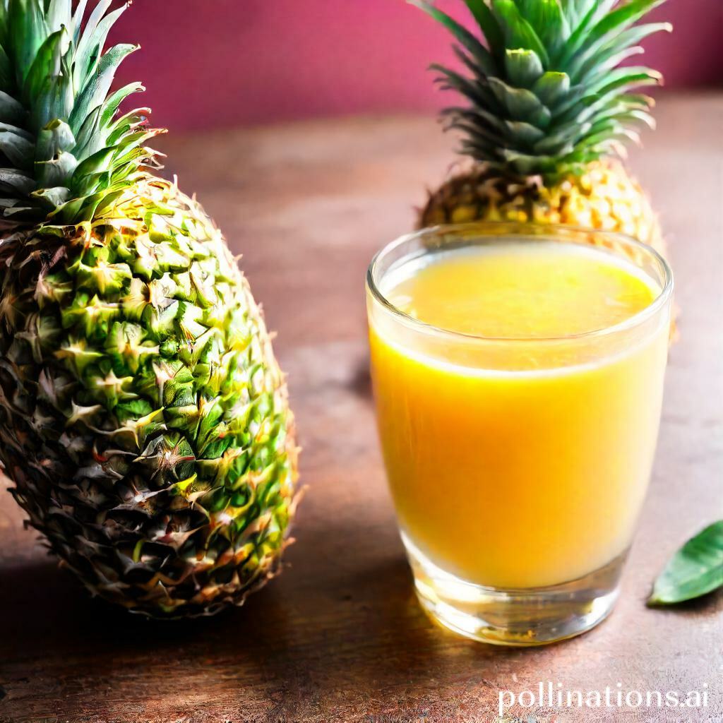 Fresh Pineapple Juice: Nutritional Benefits and Superior Taste