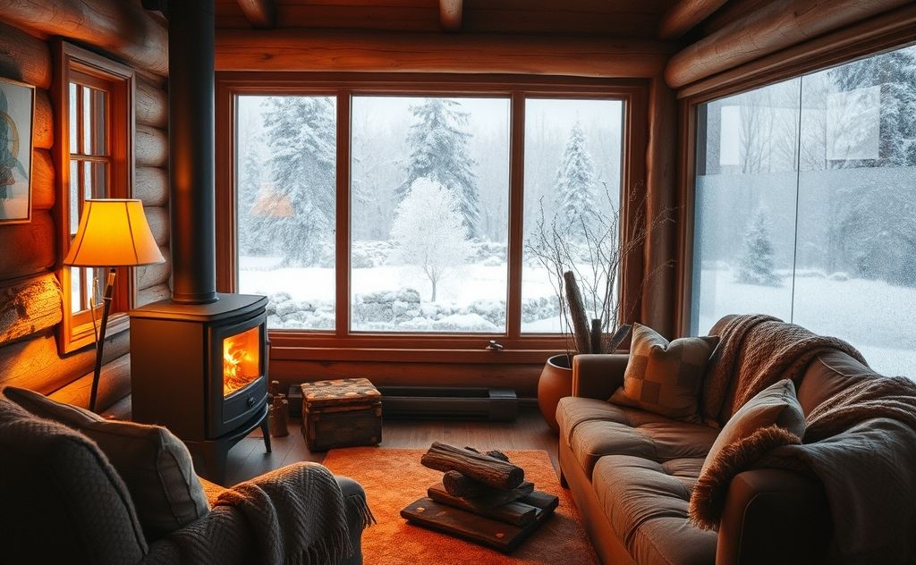 Benefits of wood heating for cozy homes