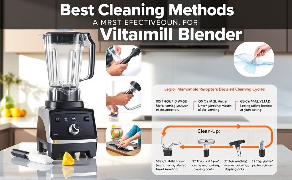 Best Cleaning Methods Vitamix Blenders