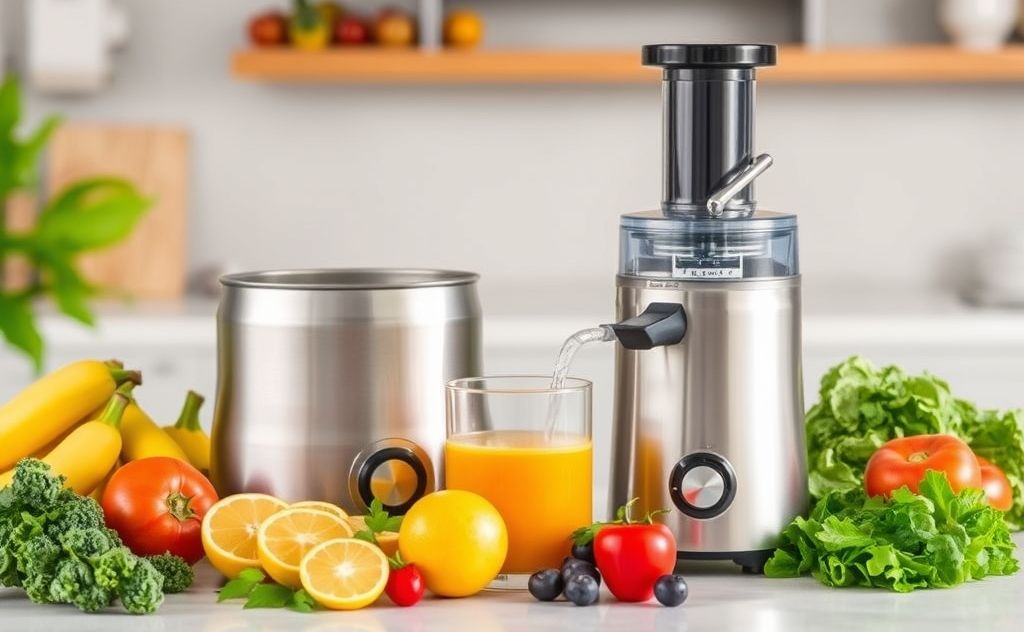 Best Juicer Nama with fresh fruits and vegetables