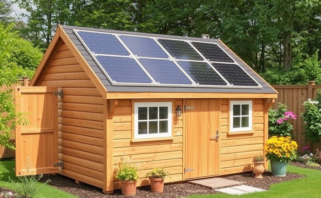 Best Solar Heating Options for Sheds