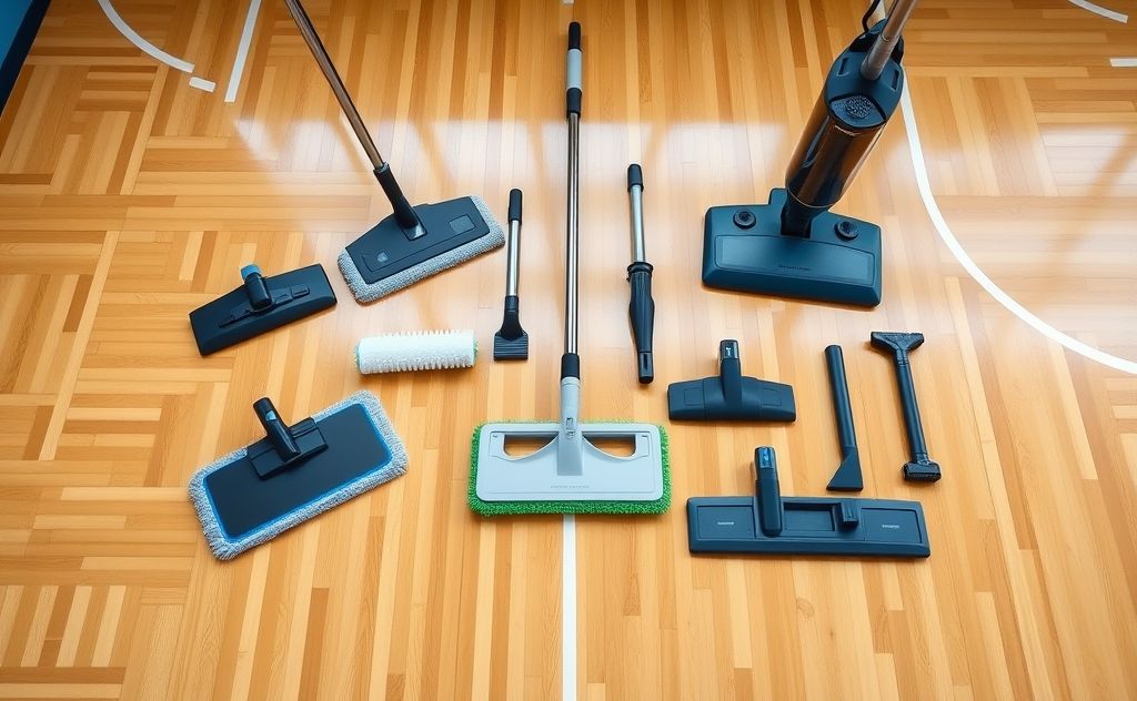 Best attachments for cleaning gym floors