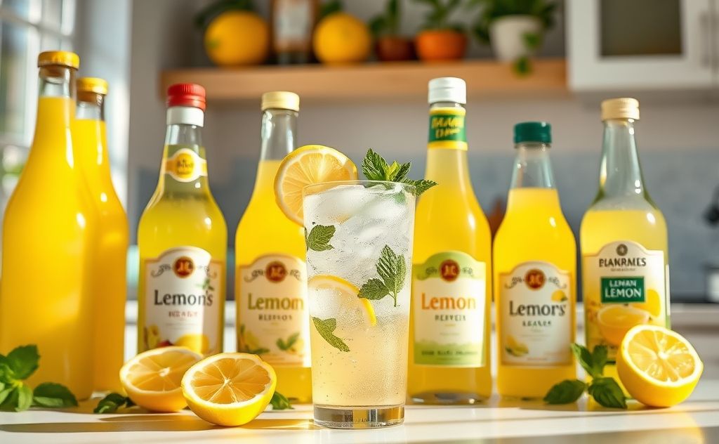 Best bottled lemon juice for refreshing drinks