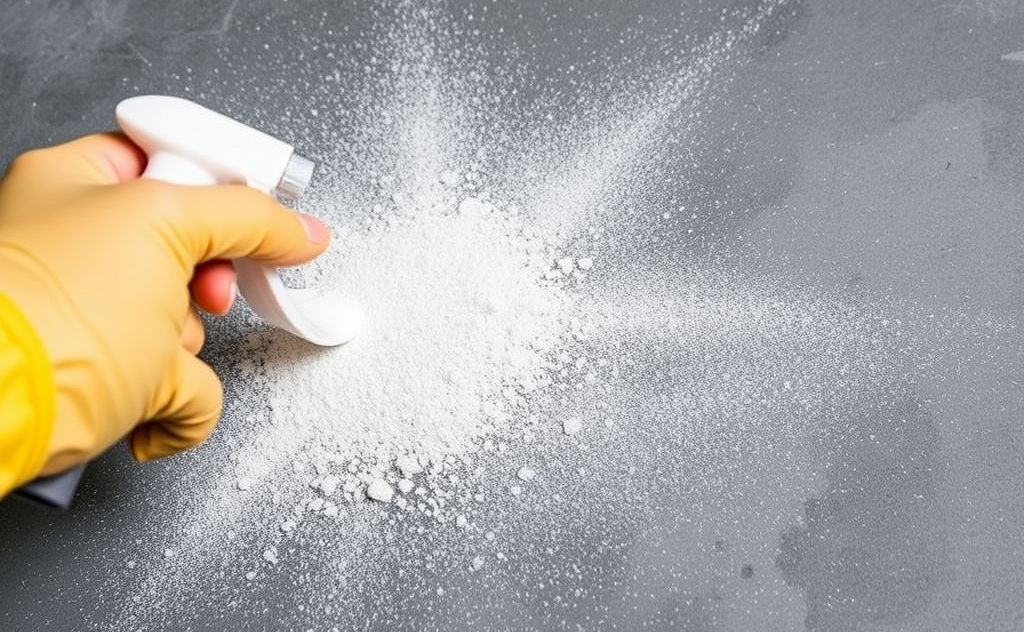 Best cleaning methods for chalk dust removal