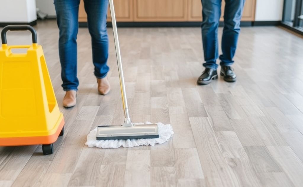 Best floor cleaning methods for busy spaces