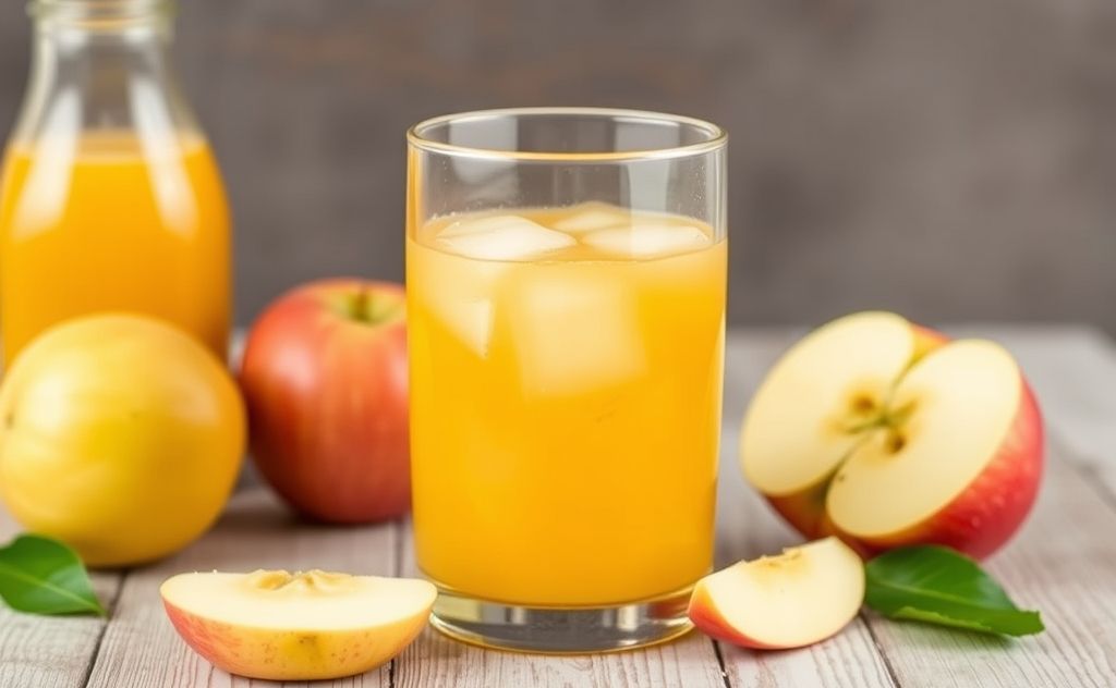 Best foods drinks soothe sore throat apple juice