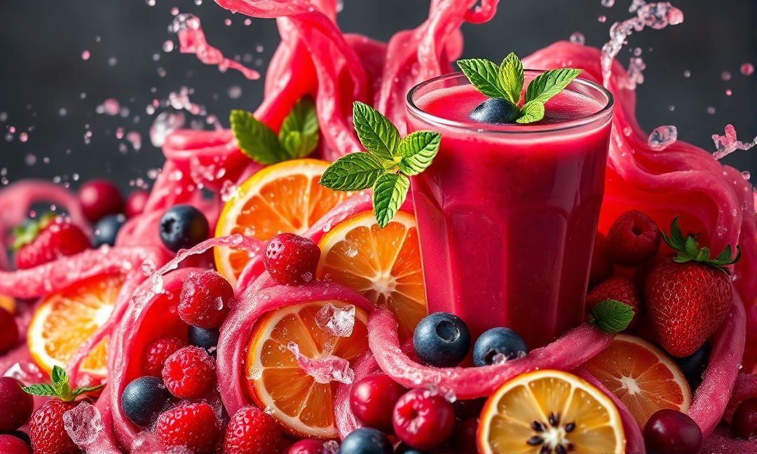 Best fruits to mix with cranberry juice in smoothies