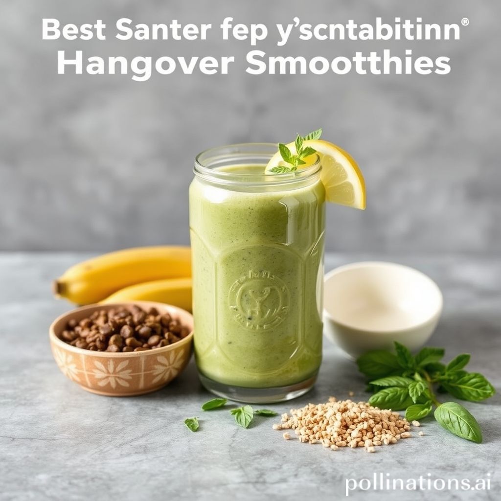 Top Hangover Smoothie Ingredients: Berries, Leafy Greens, Coconut Water, Ginger, Banana